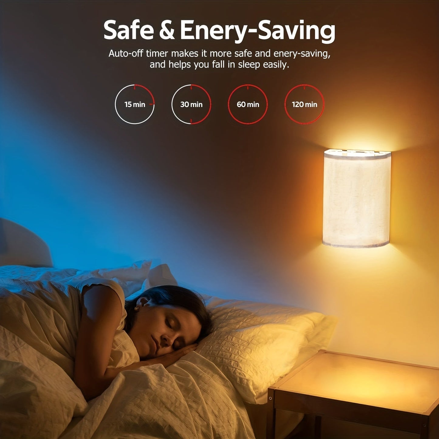 RadiantWall Wireless Wall Lights (2-Pack) – Rechargeable LED Lamps with Remote Control