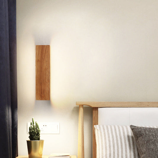 OakBeam | Minimalist Solid Wood LED Wall Light