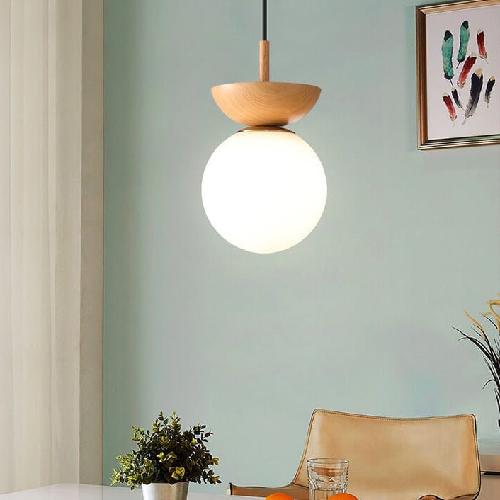 Hikari Japanese LED Ceiling Light – Minimalist Wooden Frame Zen Lamp