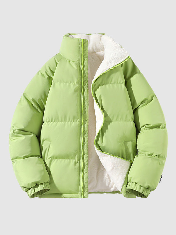 Calvin | Men's Fleece-Lined and Padded Puffer Jacket
