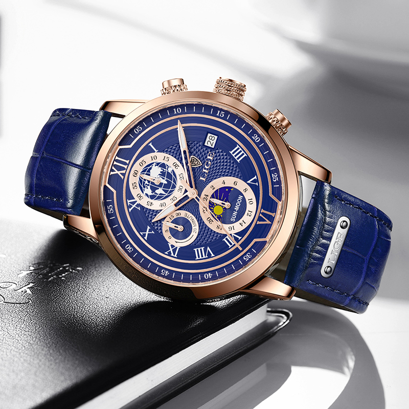 Classic Chronograph Men’s Watch | Stylish & Functional Luxury Wristwatch for Every Occasion