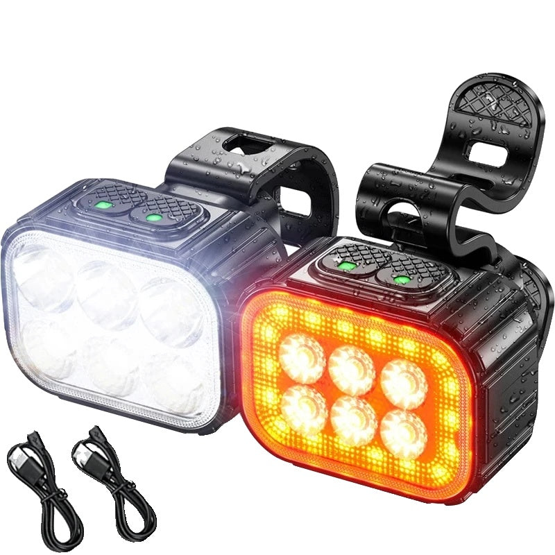 BikeLux – Rechargeable LED Bike Lights for Day & Night