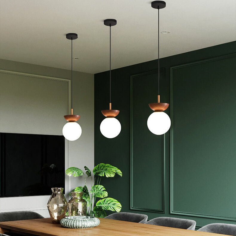 Hikari Japanese LED Ceiling Light – Minimalist Wooden Frame Zen Lamp