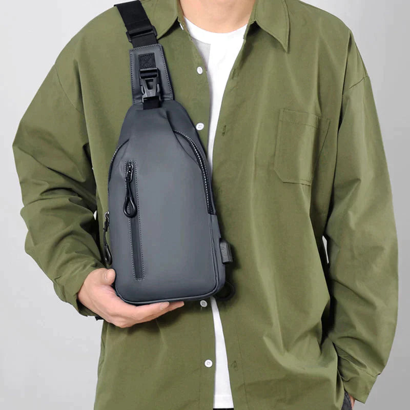 Waterproof Anti-Theft Crossbody Bag | Secure Travel Sling Bag for Men & Women