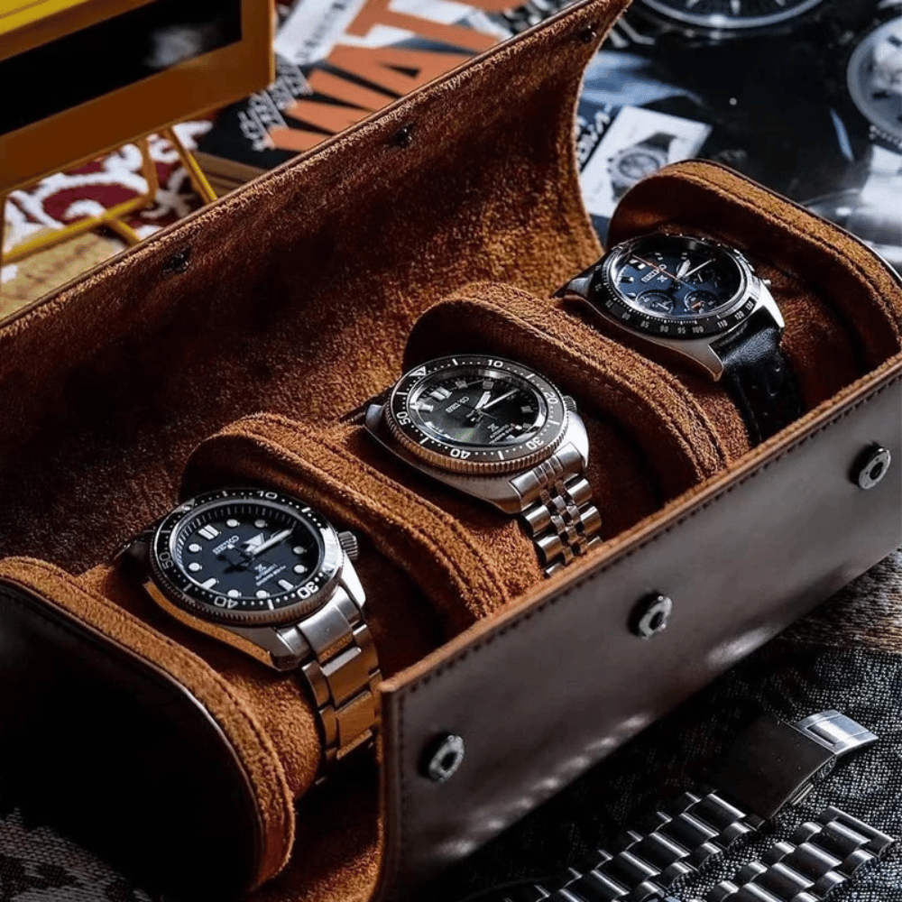 Leather Watch Holder – Luxury & Stylish Watch Storage Case