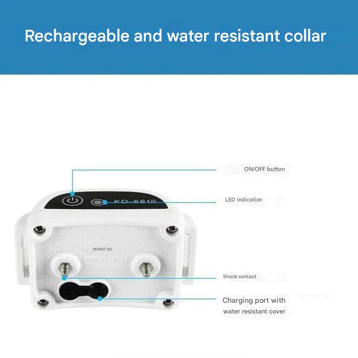 HaloGuard Wireless Dog Fence with Training Mode – Safe Boundary System for Small & Large Dogs