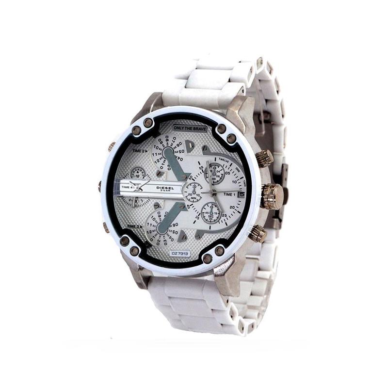 Stainless Steel Chronograph Quartz Watch – Elegant Men’s Luxury Timepiece