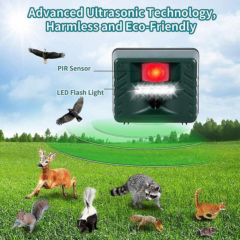 Ultrasonic Woodpecker Repeller – Effective & Humane Bird Deterrent for Gardens & Homes