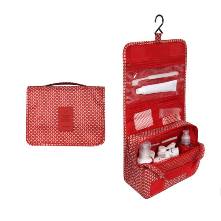TravelEase –  Water-Resistant Travel Toiletry Bag with Hanging Hook