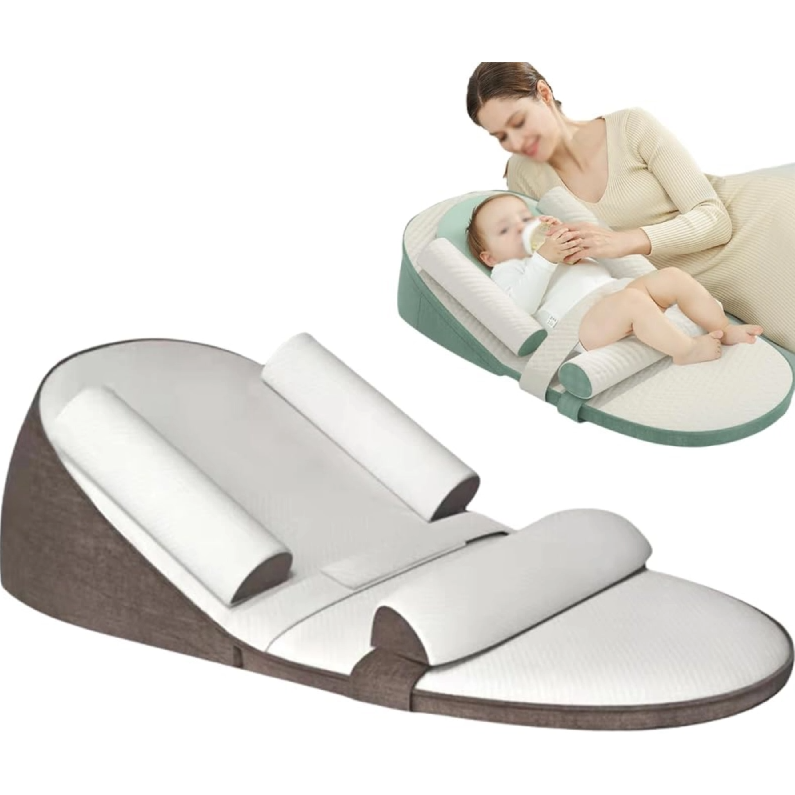 CozySlope | Baby Wedge Pillow – Anti-Reflux Side Sleeper Support Cushion for Newborns