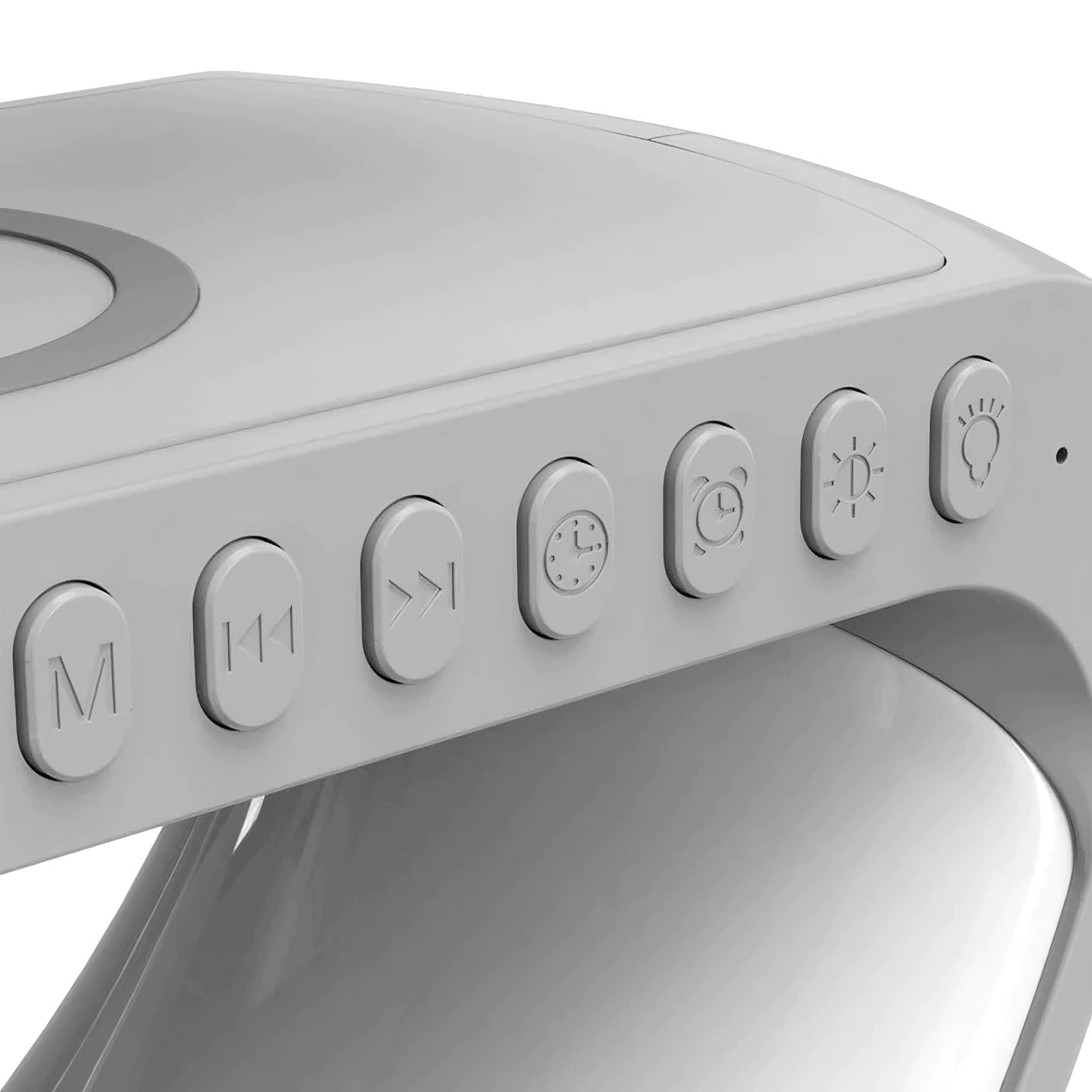 4-in-1 Smart Alarm Clock | Mood Light | Bluetooth Speaker | Wireless Charger