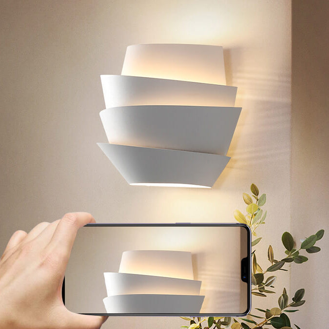 NordGlow Dual Light Wall Sconce – Scandinavian Style Iron Wall Lamp for Modern Interiors