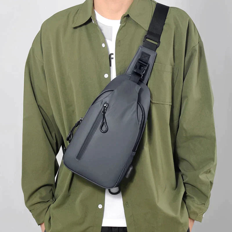 Waterproof Anti-Theft Crossbody Bag | Secure Travel Sling Bag for Men & Women