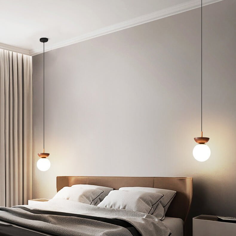 Hikari Japanese LED Ceiling Light – Minimalist Wooden Frame Zen Lamp