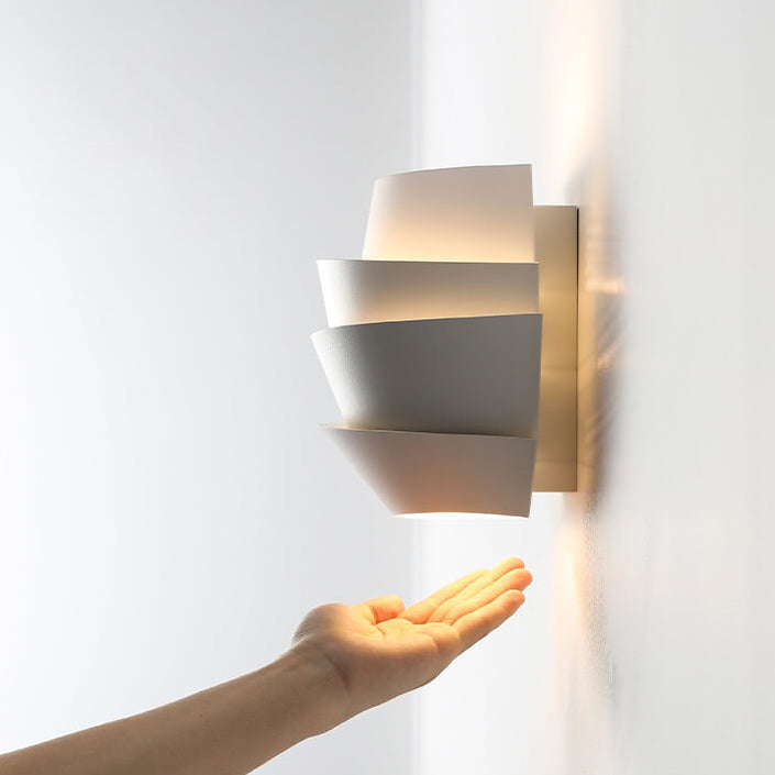 NordGlow Dual Light Wall Sconce – Scandinavian Style Iron Wall Lamp for Modern Interiors