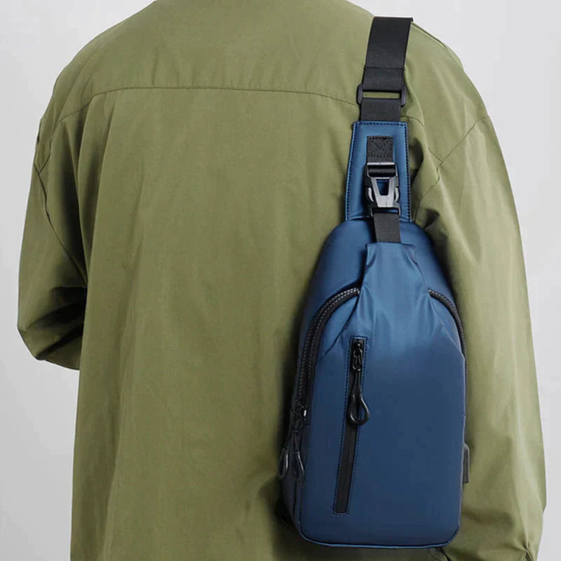 Waterproof Anti-Theft Crossbody Bag | Secure Travel Sling Bag for Men & Women