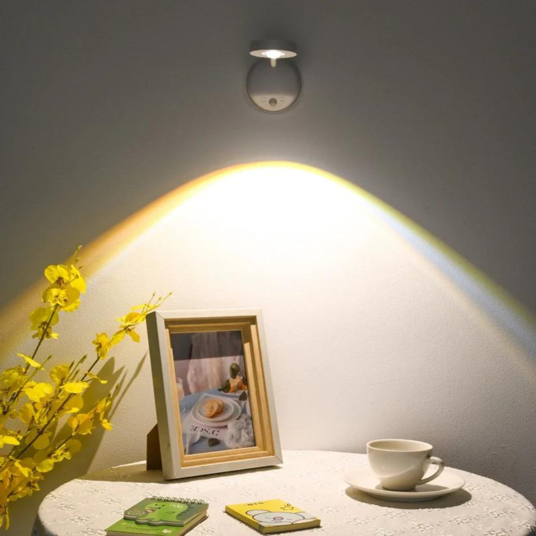Spark360 – Wireless LED Spotlight with Motion Sensor and 360° Adjustable Mount