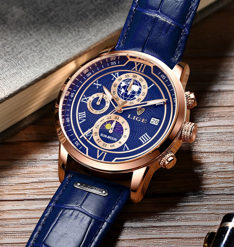 Classic Chronograph Men’s Watch | Stylish & Functional Luxury Wristwatch for Every Occasion