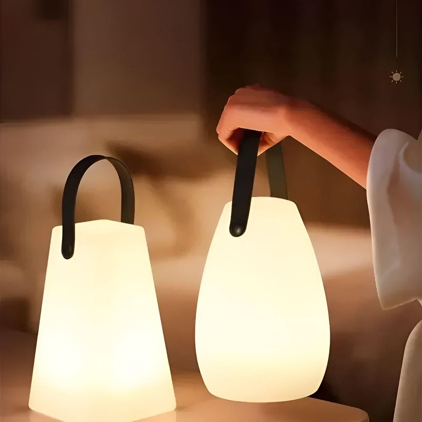 LuminaFusion Lamp – Portable Waterproof Cordless Table Lamp with Remote Control