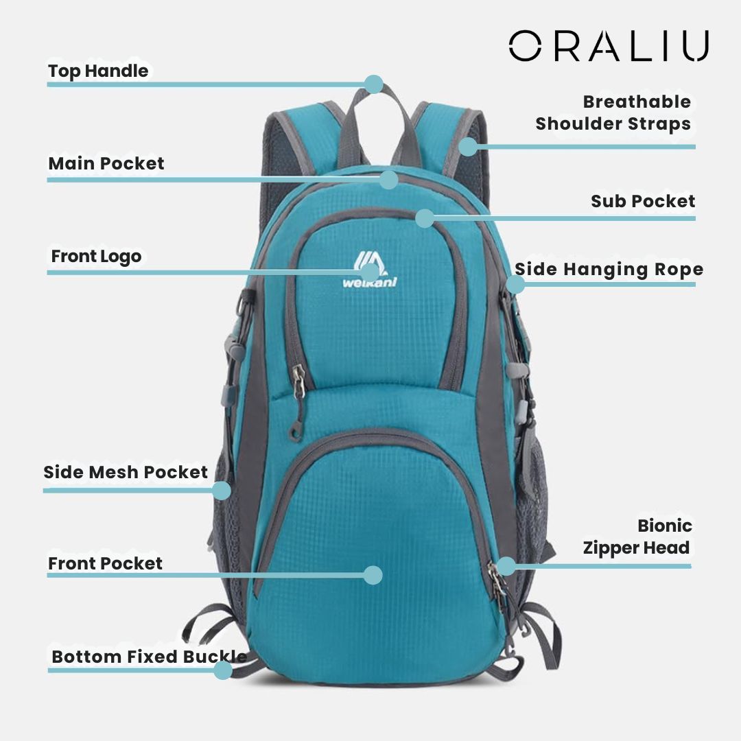 Ultralight Waterproof Outdoor Backpack – Lightweight Daypack for Hiking, Camping & Travel