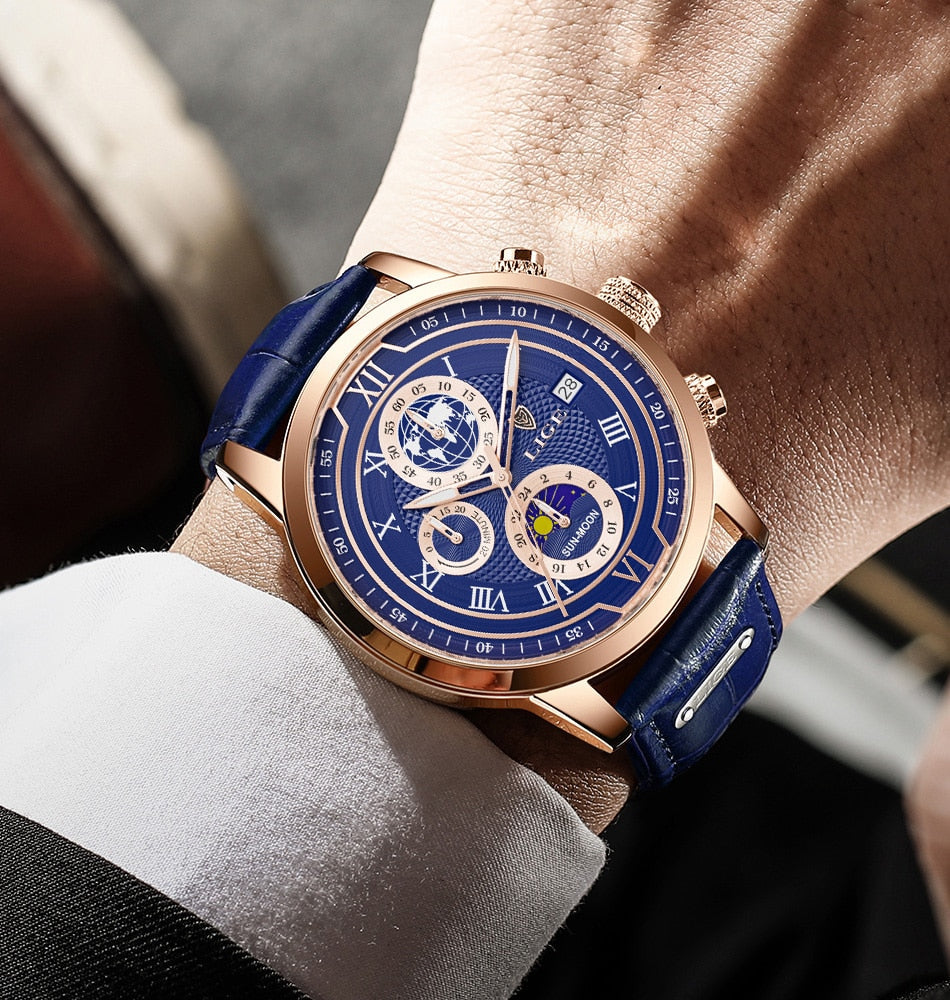 Classic Chronograph Men’s Watch | Stylish & Functional Luxury Wristwatch for Every Occasion