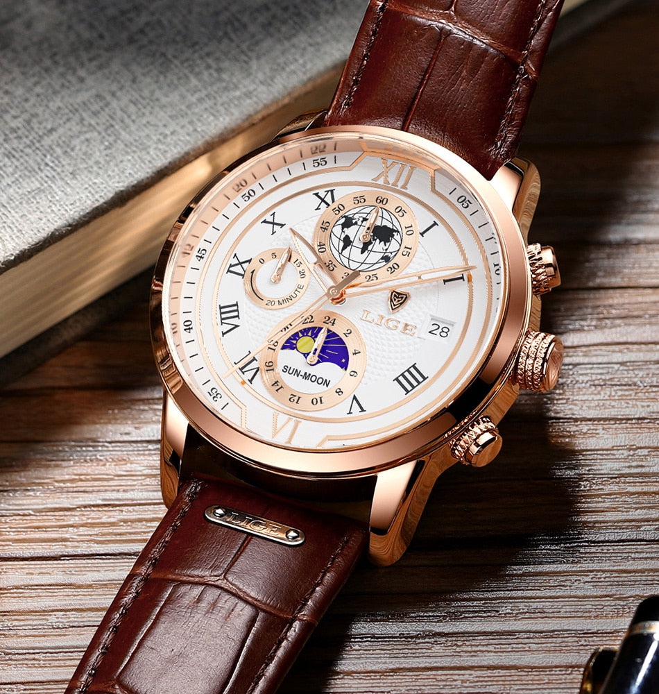 Classic Chronograph Men’s Watch | Stylish & Functional Luxury Wristwatch for Every Occasion