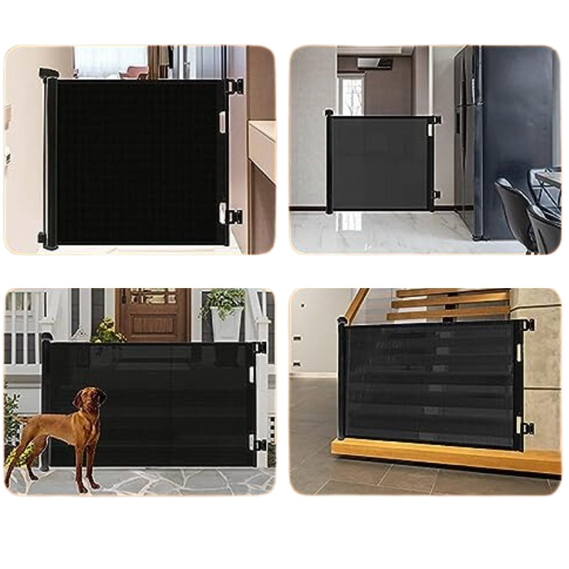 SafeStretch – Retractable Safety Gate for Babies & Pets | Indoor & Outdoor Use