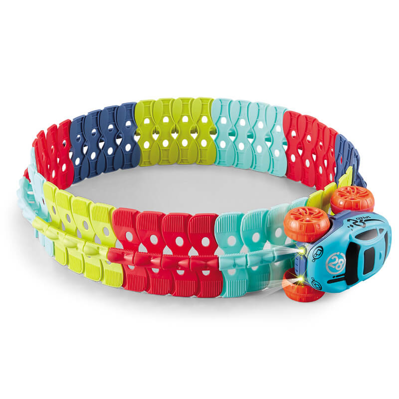 FlexiTrack | Flexible Glow-in-the-Dark Racetrack Set for Kids