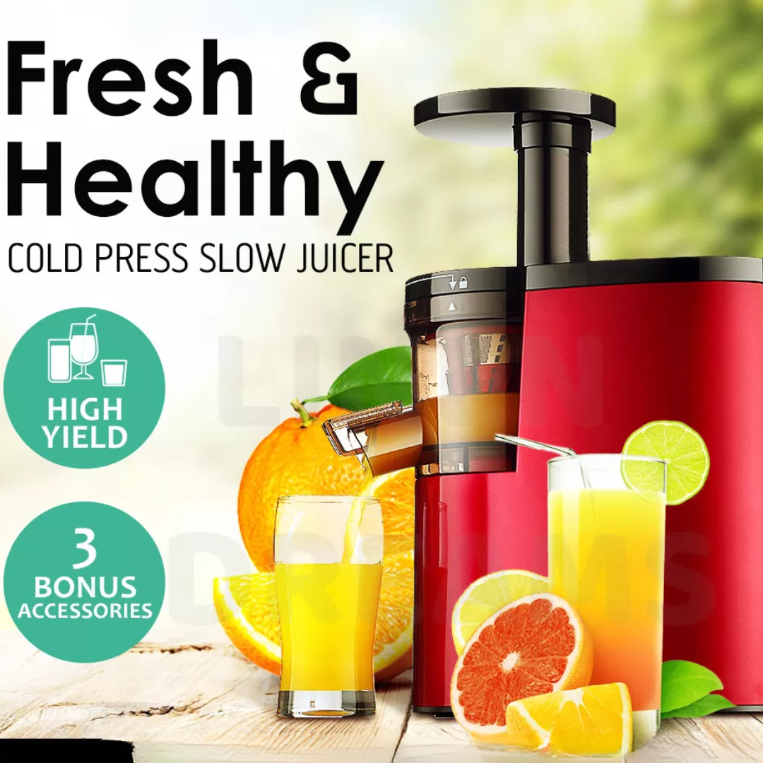 Cold Press Slow Juicer – Enjoy Smooth, Pulp-Free Fresh Juice