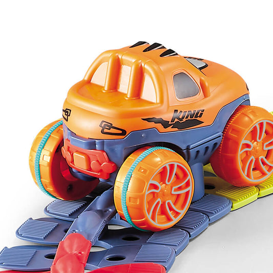 FlexiTrack | Flexible Glow-in-the-Dark Racetrack Set for Kids