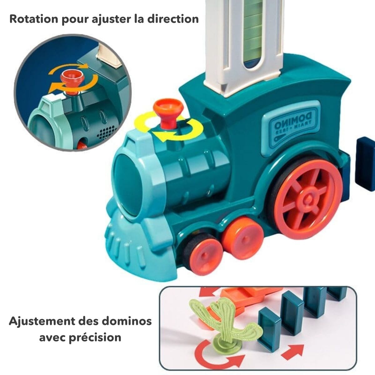 Automatic Domino Train | Creative Educational Toy for Kids