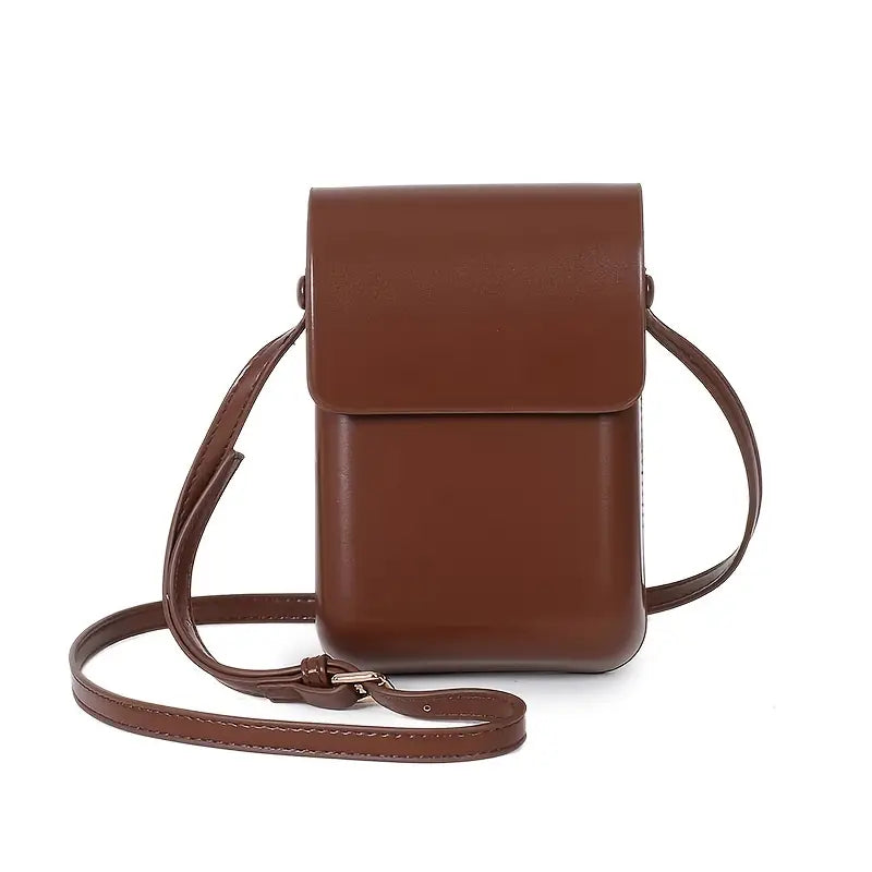 Lara | Minimalist Small PU Leather Crossbody Bag