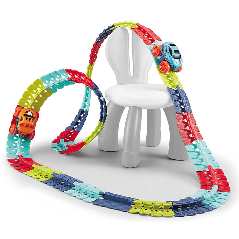 FlexiTrack | Flexible Glow-in-the-Dark Racetrack Set for Kids