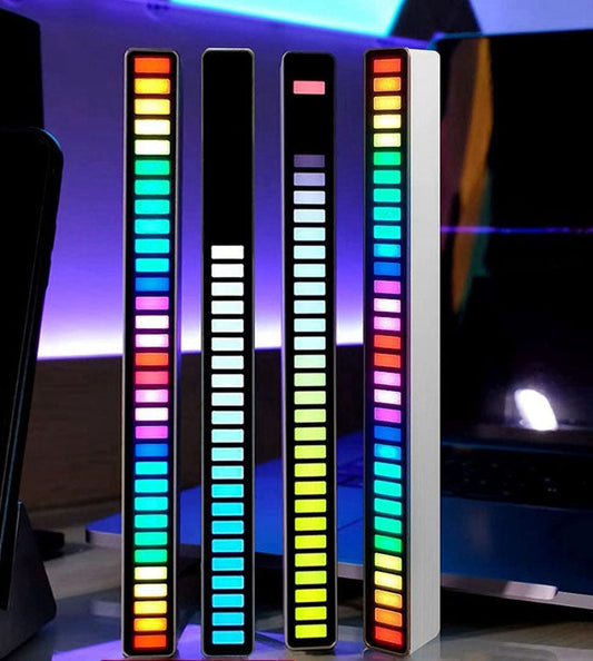 Smart Sound-Activated RGB Light Bar | Music Sync LED Ambient Lighting