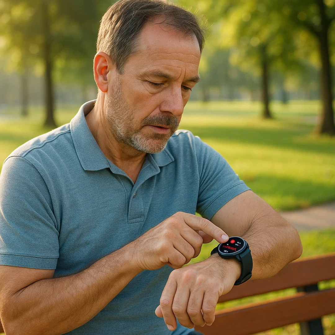 CardioSense – Medical ECG Smartwatch with Osram Sensor & 24/7 Health Monitoring