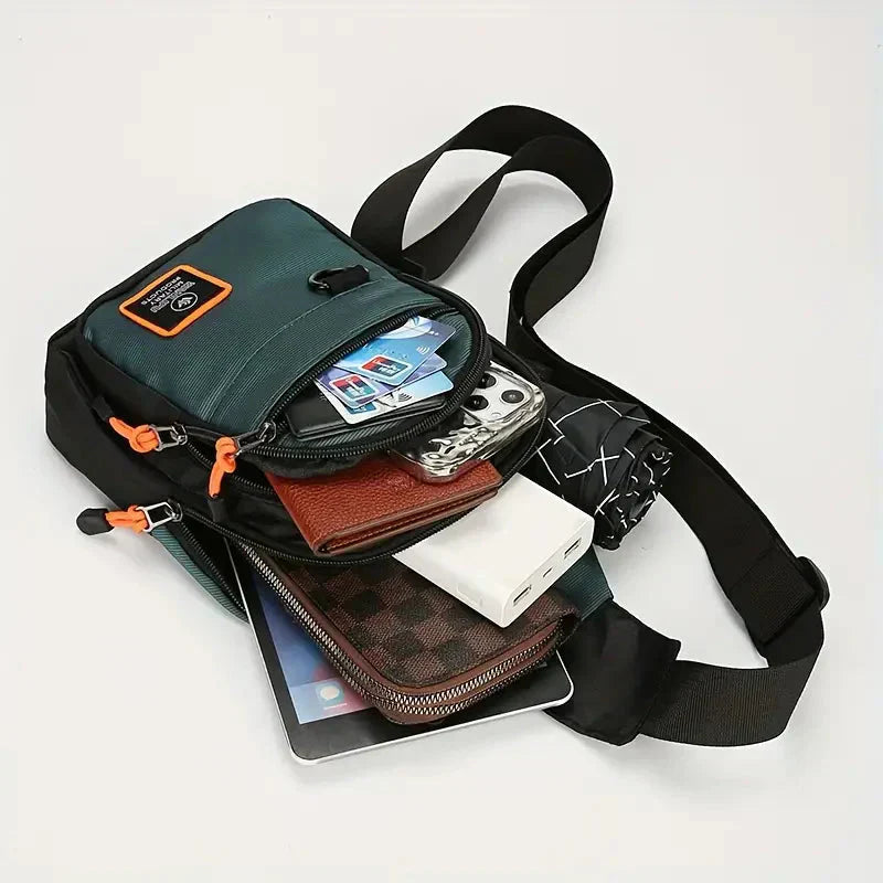 UrbanTrail – Durable Men’s Shoulder Bag | Waterproof Crossbody Travel & Everyday Bag