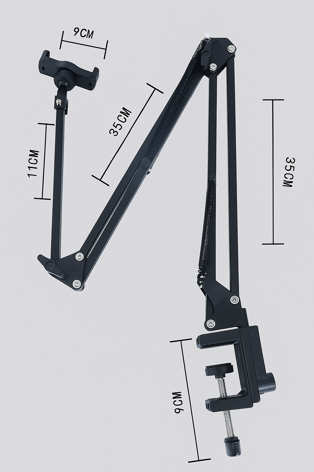 Bettina – Adjustable Tablet Holder Stand for Bed, Desk & Couch | Ergonomic & Universal Fit