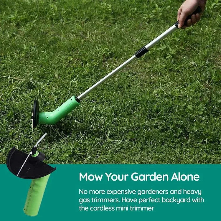 Cordless Mini Grass Trimmer – Lightweight Handheld Weed Cutter for Lawn & Garden