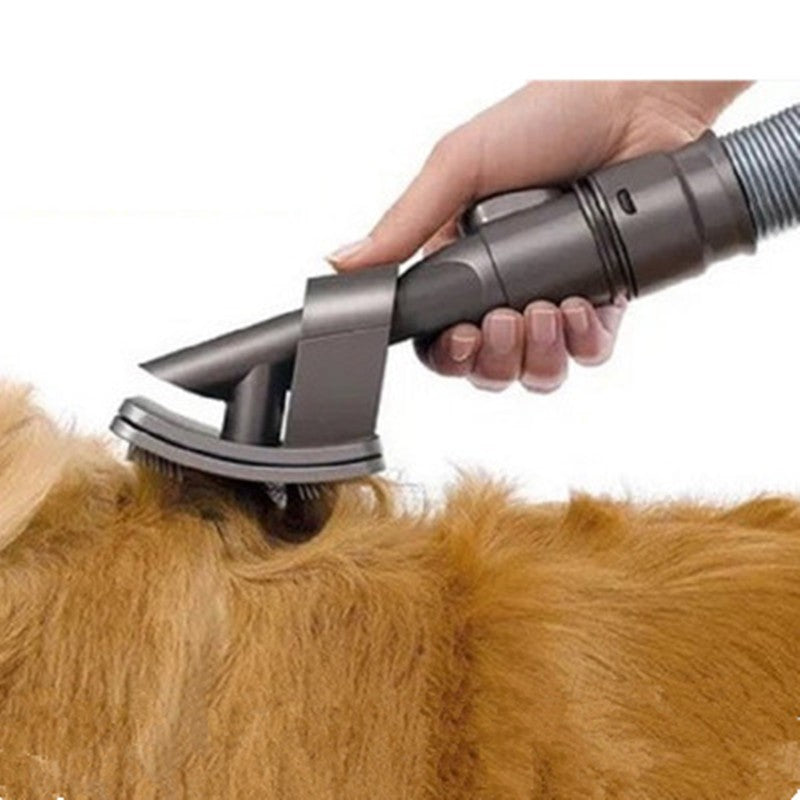 DogCatFri VacuumBrush – Pet Grooming Vacuum Brush Attachment for Easy Hair Removal