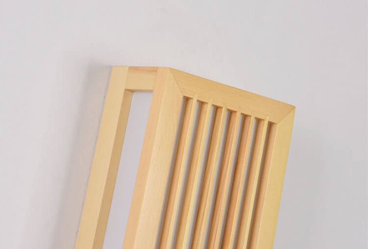 ShizuLight | Japanese Wooden LED Wall Lamp – Minimalist Zen-Inspired Lighting