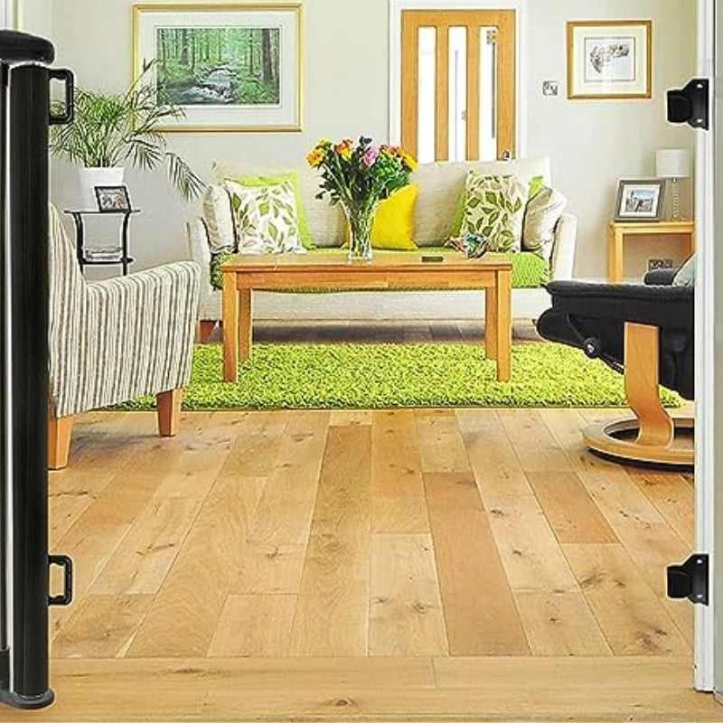 SafeStretch – Retractable Safety Gate for Babies & Pets | Indoor & Outdoor Use