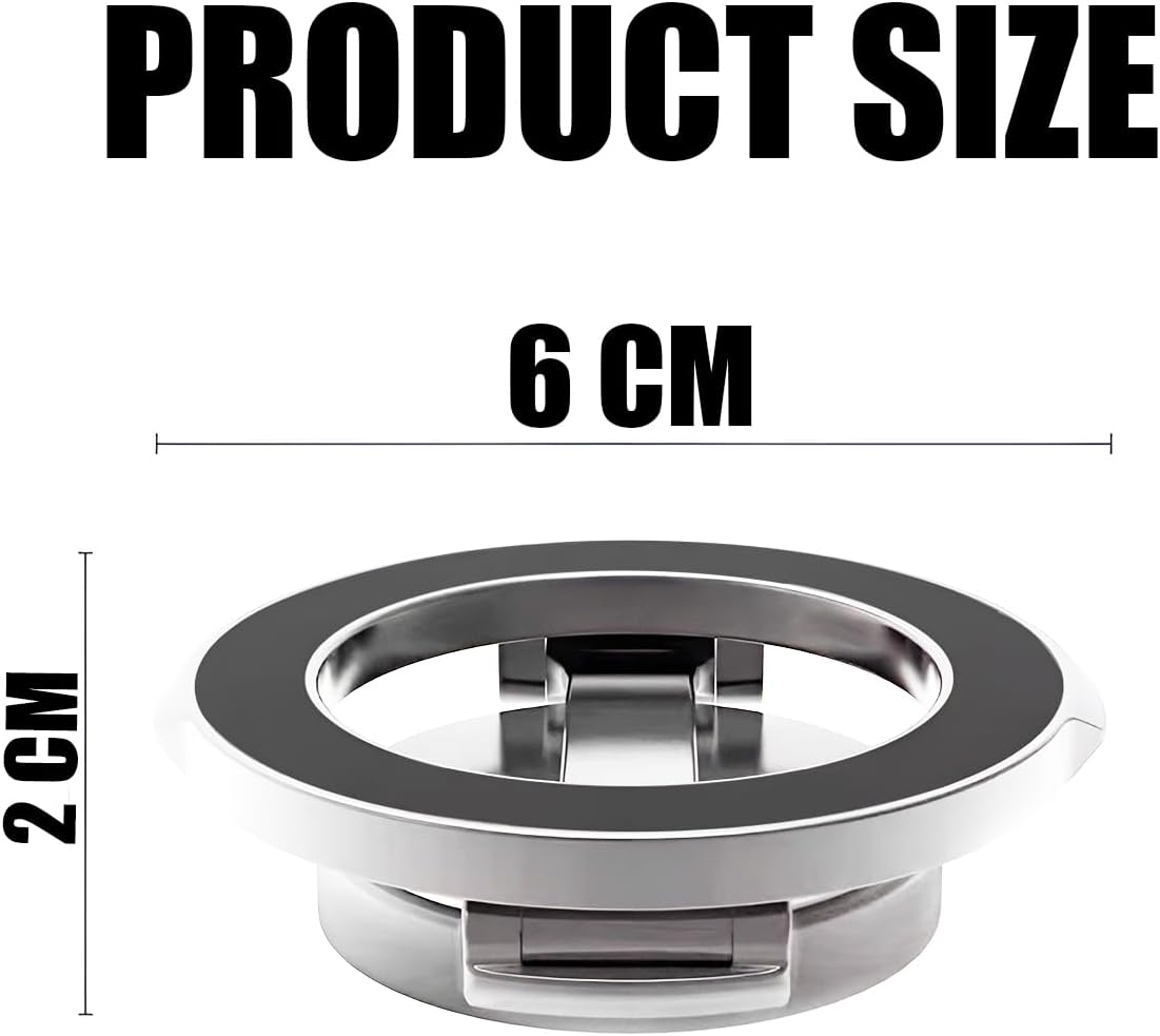 360° Foldable Magnetic Car Phone Holder – Adjustable & Secure Mount for All Smartphones