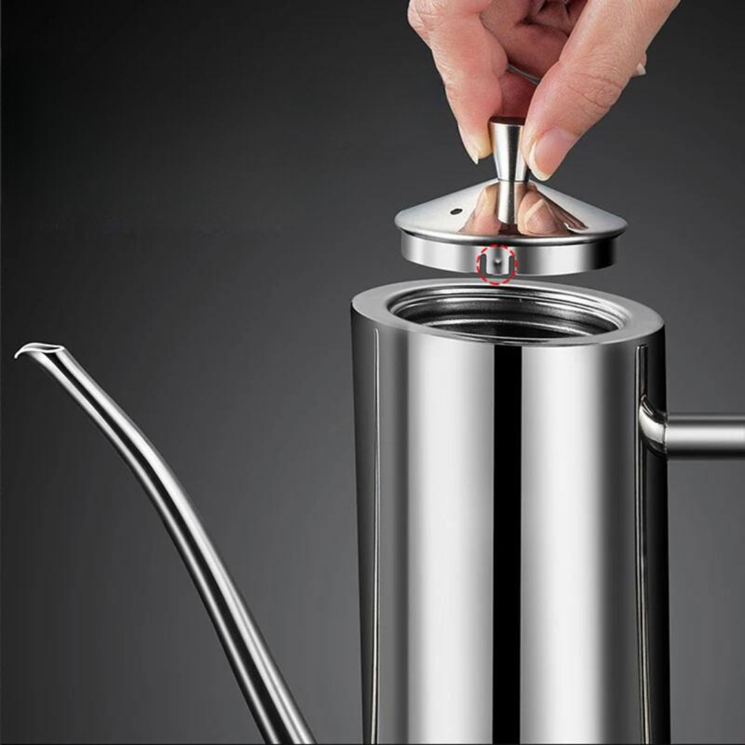 Premium Stainless Steel Oil Dispenser Bottle – Leak-Proof Kitchen Oil Container for Cooking, Vinegar & Sauces