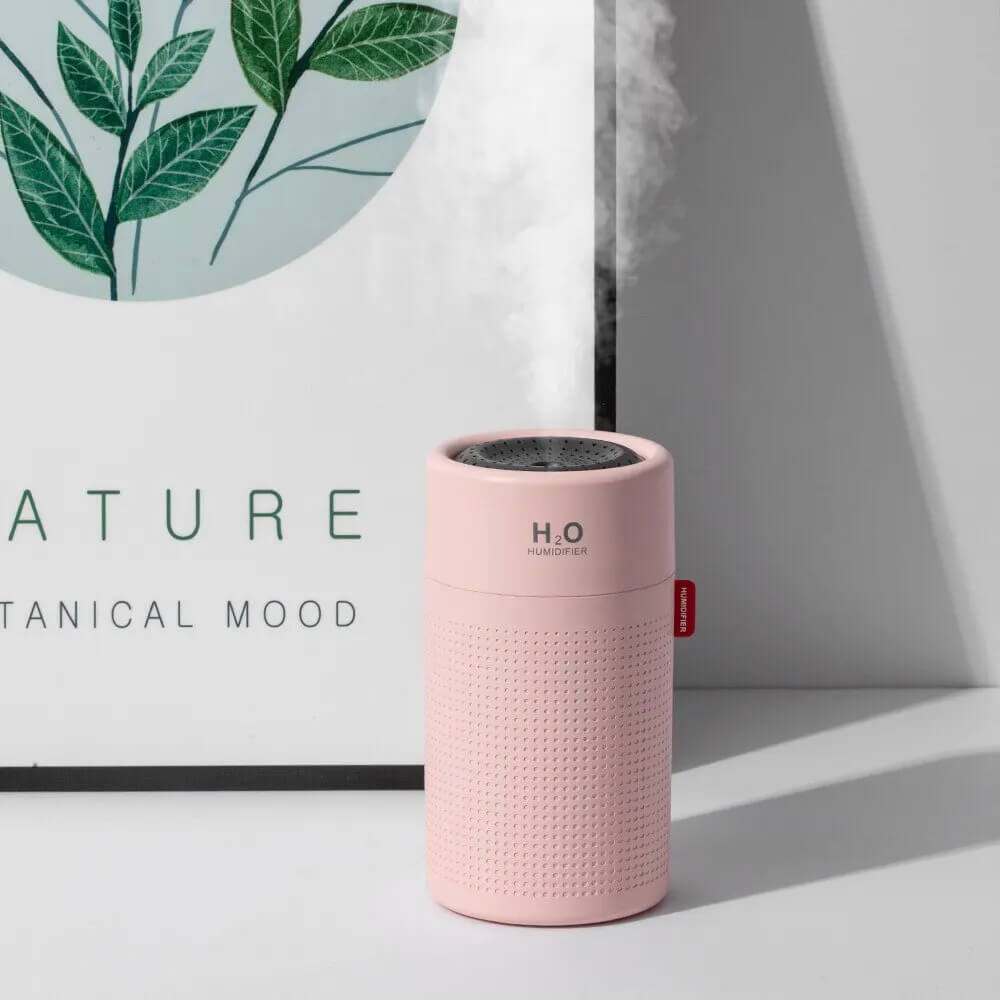 Portable Rechargeable Humidifier – Compact Wireless Air Moisturiser for Home, Office & Travel