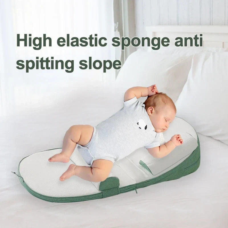 CozySlope | Baby Wedge Pillow – Anti-Reflux Side Sleeper Support Cushion for Newborns