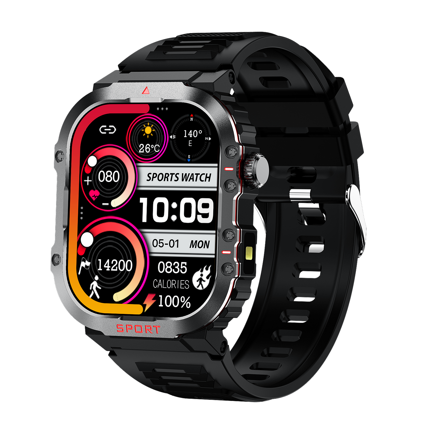 Sugar PRO 5 | Smart Glucose Monitoring Watch – Track Blood Sugar, Heart Rate & Fitness