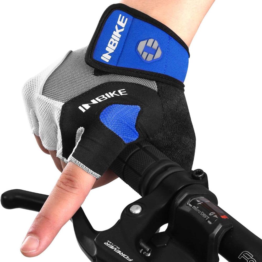 3D Gel Padded Cycling Gloves – Shock-Absorbing Breathable Bike Gloves for Men & Women