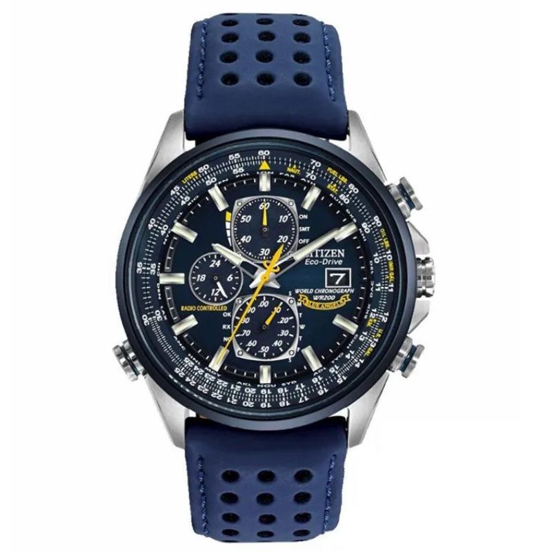 Quartz Chronograph Men’s Watch – Waterproof Stainless Steel Wristwatch with Date & Luminous Hands