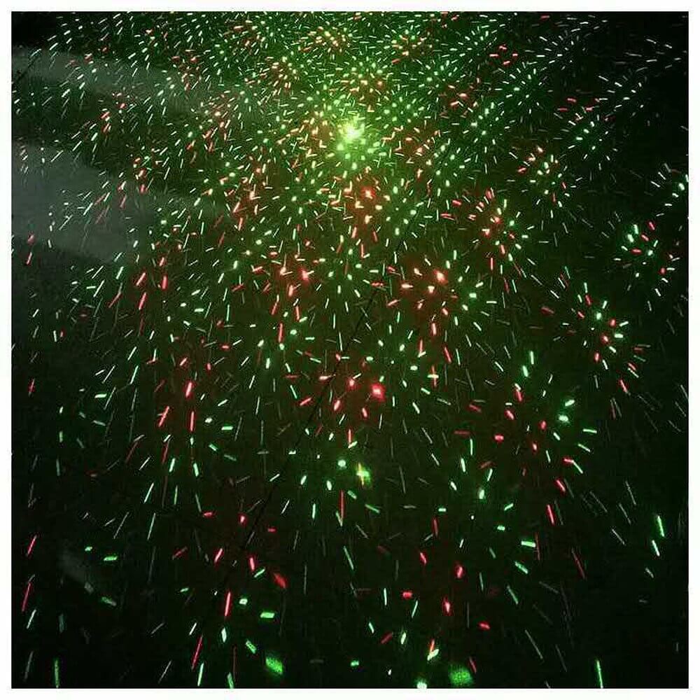 StarGlow Laser Projector Light – Red & Green Outdoor Laser Show for Home & Garden