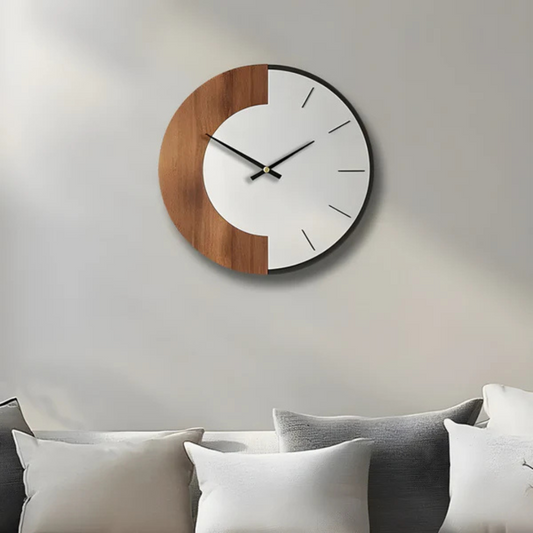 Oud – Large Wooden Wall Clock | Silent Modern Home Décor